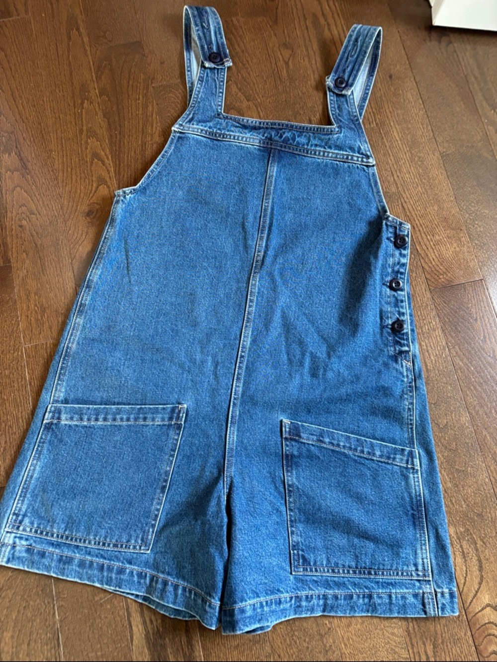 Edwin Blue Denim Overalls